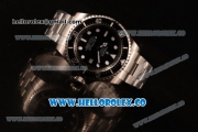 Rolex Sea-Dweller Clone Rolex 3135 Automatic Steel Case with Black Dial and Steel Bracelet - (BP)