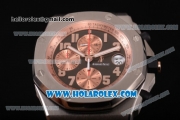 Audemars Piguet Royal Oak Offshore "Pride of Indonesia" Limited Edition Chrono Swiss Valjoux 7750 Automatic Titanium Case with Black Dial and Rose Gold Arabic Numeral Markers (JF)