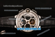 Cartier Ballon Bleu De Tourbillon Asia Automatic Steel Case with Black Dial and Roman Numeral Markers