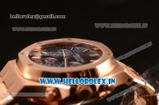 Audemars Piguet Royal Oak Chrono Full Rose Gold With Blue Dial 7750 Automatic