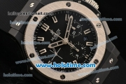 Hublot Big Bang Ice Bang Chrono Clone HUB4100 Automatic PVD Case with Titanium Bezel and Stick Markers - 1:1 Original (TW)