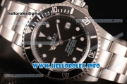 Rolex Sea-Dweller Swisss ETA 2836 Automatic Steel Case/Bracelet with Black Dial and White Dot Markers (BP)