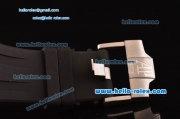Audemars Piguet Royal Oak Offshore Diver Asia 2813 Automatic Stainless Steel Case with Black Rubber Strap and Black Dial Stick Markers - ETA Coating