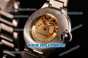 Cartier Ballon Bleu De Tourbillon Asia Automatic Steel Case with Brown Dial and Roman Numeral Markers - Diamonds Bezel