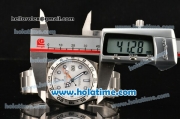 Rolex Explorer II Rolex 3187 Automatic Full Steel with White Dial and Dot Markers (NOOB)