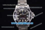 Rolex Sea-Dweller Swiss ETA 2836 Automatic Stainless Steel Case/Bracelet with Black Dial and Dot Markers