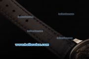 IWC Portuguese Automatic Movement Steel Case with Black Dial and Steel Arabic Numeral Markers