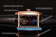 Patek Philippe Gondolo Asia Manual Winding Rose Gold Case with Black Dial and Stick Markers