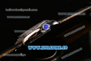 Rolex Cellini Time Asia Automatic Steel Case with Black Dial and Silver Stick Markers (New)