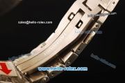 Tag Heuer Carrera Chronograph Swiss Valjoux 7750 Automatic Movement Full Steel with Silver Dial and Stick Markers