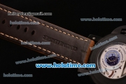 Panerai PAM 00365 Luminor 1950 Equation of Time Tourbillon Automatic PVD Case with Brown Dial an Brown Leather Bracelet