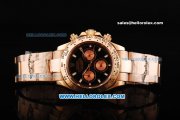 Rolex Daytona Automatic Full Rose Gold with Black Dial and White Marking