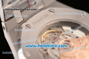 Audemars Piguet Royal Oak Swiss ETA 2824 Automatic Full Steel with Sitck Markers and White Dial - 1:1 Original Best Version