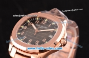 Patek Philippe Aquanaut 4813 Automatic Rose Gold Case/Strap with Chocolate Dial