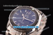 Omega Seamaster Planet Ocean Asia 2813 Automatic Full Steel with Black Dial and Stick Markers - 7750 Coating (EF)