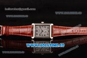 Patek Philippe Gondolo Miyota 1L45 Quartz Steel Case with White Dial and Arabic Numeral Markers Patek Philippe Gondolo Miyota 1L45 Quartz Steel Case with White Dial and Arabic Numeral Markers