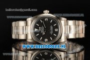 Rolex Explorer Tiffany & Co. Asia Auto Steel Case with Black Dial and Steel Bracelet