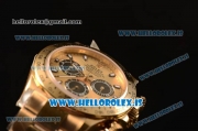 Rolex Daytona Yellow Gold Rolex 4130 Auto Best Edition 1:1 Clone Gold Dial 116518