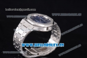 Audemars Piguet Royal Oak 41 Clone AP Calibre 3120 Automatic Stainless Steel Case/Bracelet Blue Dial and Stick Markers - 1:1 Original (EF)