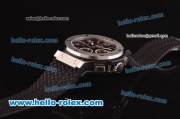 Hublot Big Bang Hub4100 Automatic Steel Case with Black Dial and Black Rubber Strap - 1:1 Original
