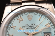 Rolex Datejust Automatic with Blue Dial-Roman Marking