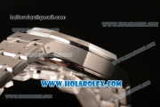 Audemars Piguet Royal Oak 41MM Asia Automatic Steel Case/Bracelet with Skeleton Dial and White Dot Markers