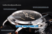 Panerai Luminor GMT PAM 531 Clone P.9003 Automatic Steel Case with Black Dial and Yellow Markers (ZF)