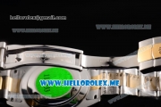 Rolex Day-Date II Asia Automatic Two Tone Case/Bracelet with Black Dial and Luminous Hands