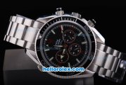 Omega Seamaster M-Schmacher Chronograph Automatic Movement with Black Dial