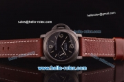 Panerai Luminor Marina PAM00026 Swiss ETA 6497 Manual Winding PVD Case with Black Dial - 1:1 Original