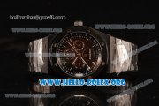 Audemars Piguet Royal Oak Perpetual Calendar Asia Automatic PVD Case with Black Dial and PVD Bracelet