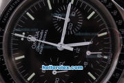 Omega Speedmaster Broad Arrow Automatic with Black Bezel and Dial