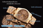 Rolex Day-Date Asia 2813 Automatic Gold Case/Strap with Gold Stick Markers