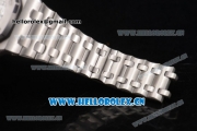 Audemars Piguet Royal Oak Offshore Seiko VK67 Quartz Stainless Steel Case/Bracelet with Silver Dial and Arabic Numeral Markers