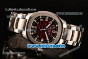 Patek Philippe Aquanaut Miyota 9015 Automatic Full Steel with Coffee Dial and Arabic Numeral Markers (BP)