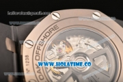 Audemars Piguet Royal Oak Offshore Chrongraph Swiss Valjoux 7750 Automatic Ceramic Case with Grey Dial and White Stick Markers - 1:1 Original (NOOB)
