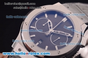 Hublot Classic Fusion Chronograph Swiss Valjoux 7750 Automatic Steel Case with Grey Dial and Black Rubber Strap