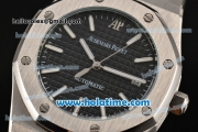 Audemars Piguet Royal Oak Automatic Classic Asia 4813 Movement ETA Coating Case with Black Dial and Stick Marker