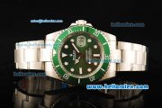 Rolex Submariner Automatic Movement ETA Coating Case with Green Dial and Rolex Ceramic Bezel