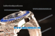 Rolex Submariner Blue Ceramic Bezel With Blue Dial All Steel With ETA 2836 Diamond Markers EW