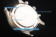 Porsche Design Limited Edition Chronograph Miyota Quartz Movement Steel Case with Black Dial and Black Rubber Strap