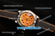 Breitling Avenger II Seawolf Asia 2813 Automatic Steel Case with Yellow Dial and Arabic Numeral Markers