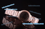 Cartier ballon bleu de Swiss ETA Quartz Full Rose Gold with Black Dial