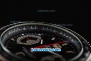 Tag Heuer Grand Carrera Calibre 17 Chronograph Quartz with Black Dial