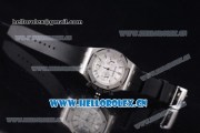 Audemars Piguet Royal Oak Offshore Chronograph Miyota OS20 Quartz Steel Case with White Dial and Black Rubber Strap (EF)