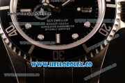 Rolex Sea-Dweller Clone Rolex 3135 Automatic Steel Case with Black Dial and Steel Bracelet - (BP)