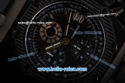 Audemars Piguet Royal Oak Survivor Swiss Valjoux 7750 Automatic Movement Titanium Case with Ceramic Bezel and Black Dial Run 12 Second 1:1 Original