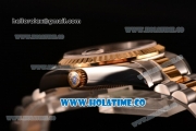 Rolex Datejust Asia Automatic Two Tone Case/Bracelet with Gold Dial and Roman Numral Markers