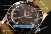 Rolex Milgauss Vintage Asia 2813 Automatic Steel Case with Black Dial and Green Nylon Strap