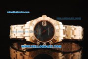 Rolex Datejust Swiss ETA 2836 Automatic Movement Full Rose Gold with MOP Dial and Diamond Bezel